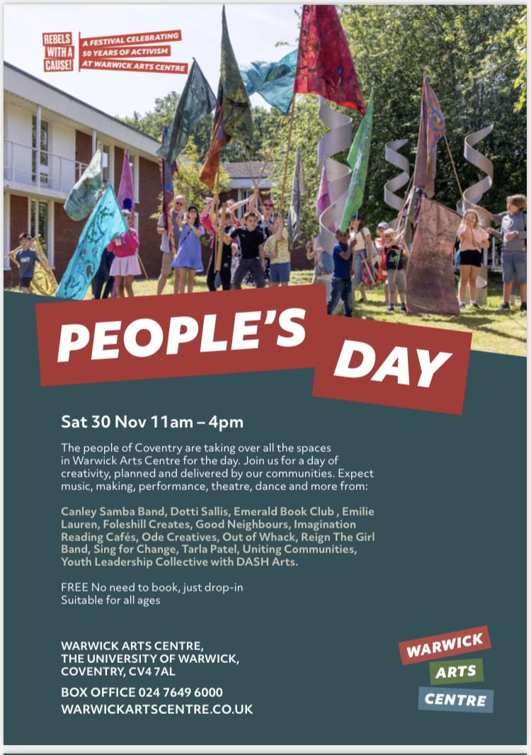 Peoples Day Wariwck Arts Centre