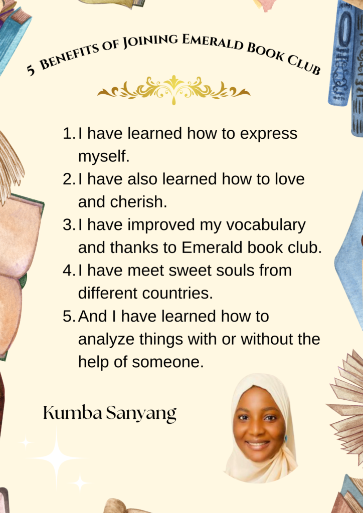 Reasons to join emerald book club