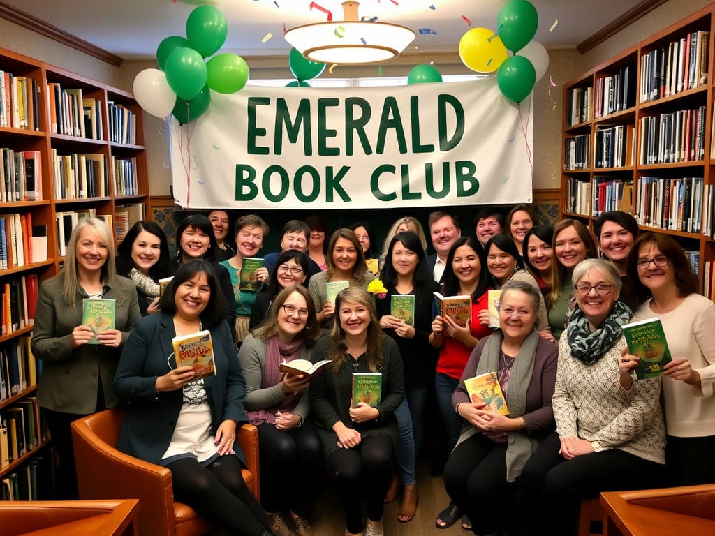 Emerald book club Saturday night debates